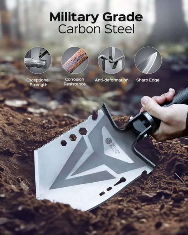Sahara Sailor Folding Camping Shovel Axe Kit Milit... - Image 3