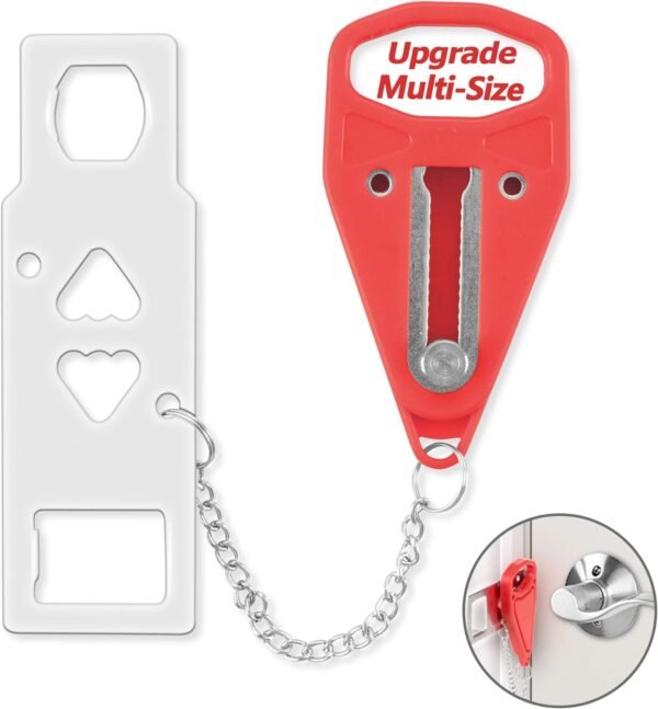 AceMining Portable Door Lock Home Security Door Lo... - Image 2