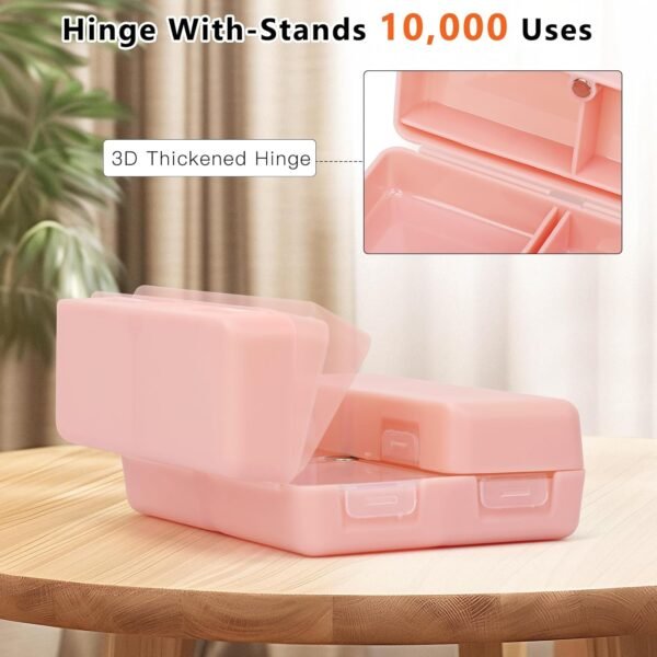 FYY Daily Pill Organizer, 7 Compartments Portable ... - Image 7