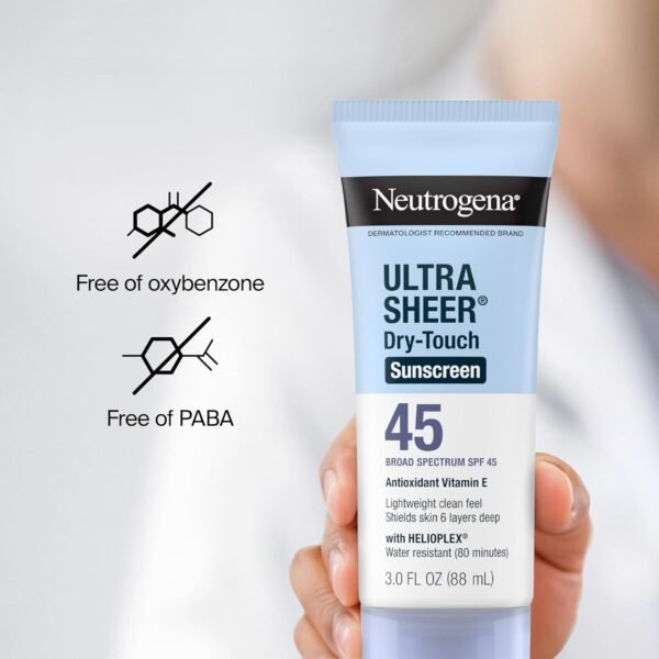 Neutrogena Ultra Sheer Dry-Touch Sunscreen For Fac... - Image 8
