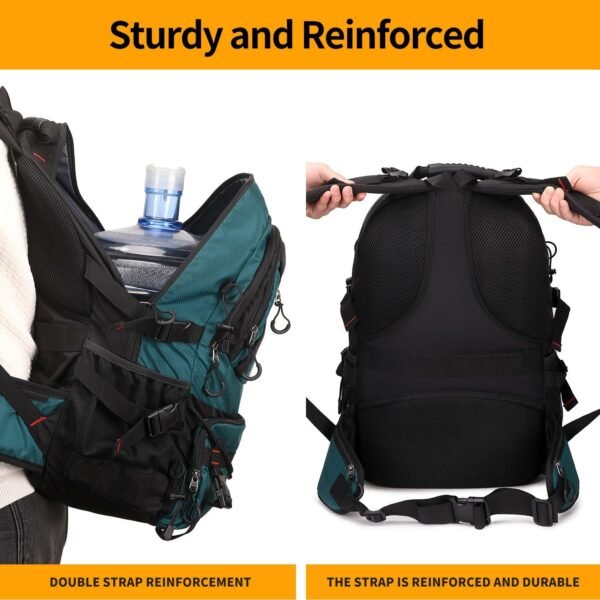 Nerlion 40L Hiking Backpack Travel Backpack for Me... - Image 7