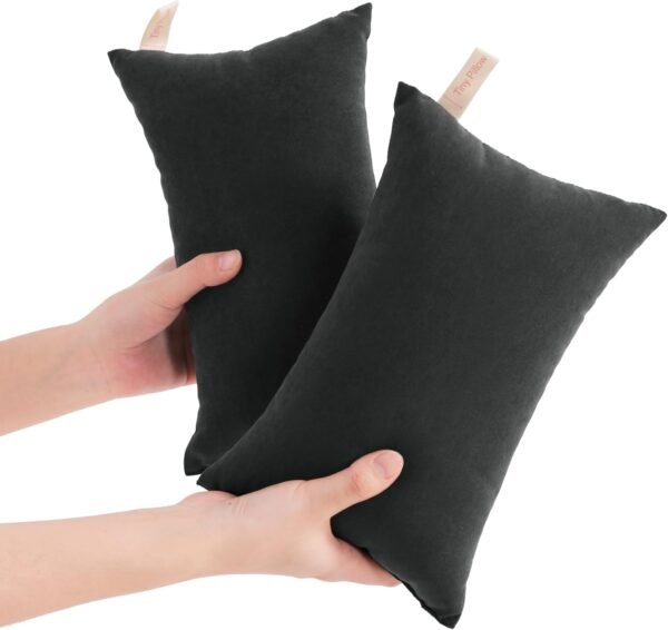 NTBAY Tiny Pillows, Down Alternative 7"x11" Microf... - Image 2