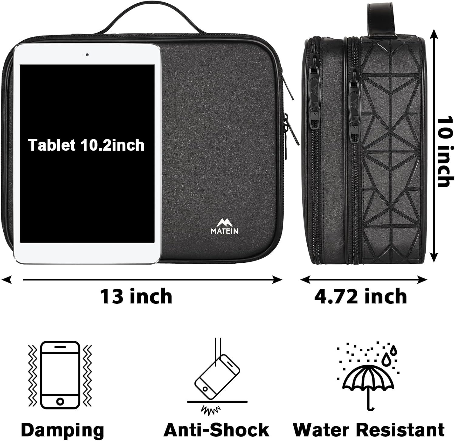 MATEIN Cord Organizer Case with Adjustable Divider... - Image 5