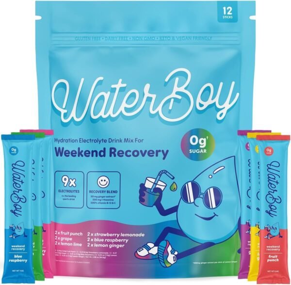 Waterboy Weekend Recovery Sample Pack | 3,200mg El... - Image 2