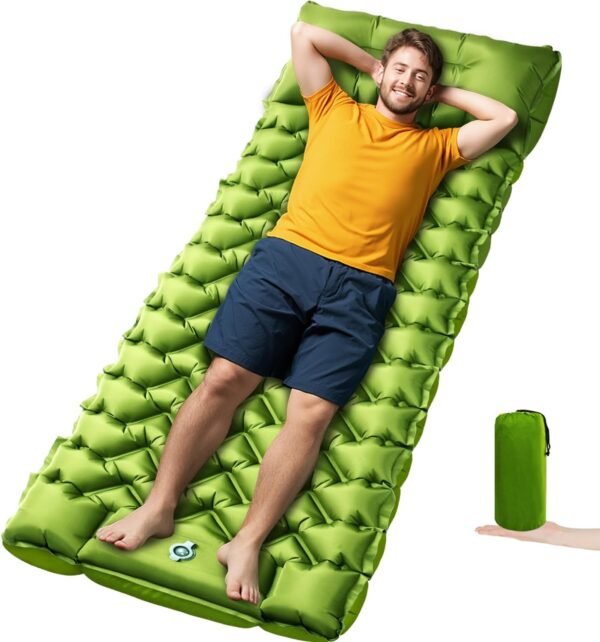 Camping Sleeping Pad, Ultralight Camping Mat with ... - Image 2
