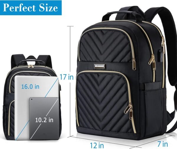 Travel Laptop Backpack, School Backpack for Teen G... - Image 5