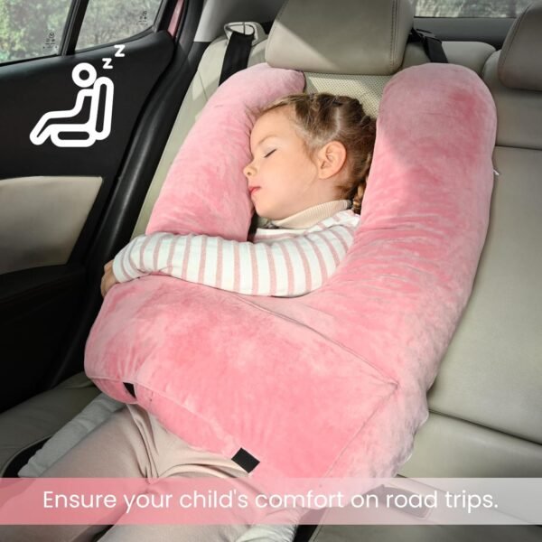 Travel Pillow Car Pillow for Kids, Car Sleeping Pi... - Image 4