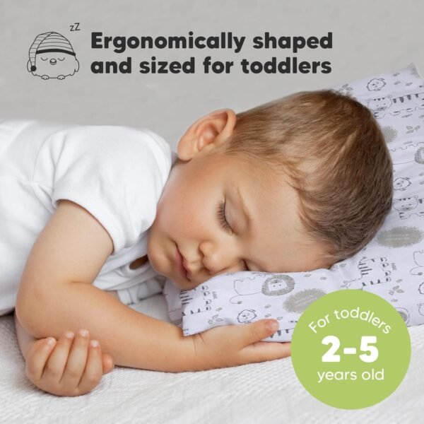 Toddler Pillow with Pillowcase - 13x18 My Little D... - Image 3