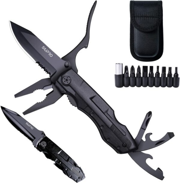 Multitool Pocket Knife for Men, Tactical Folding M... - Image 2