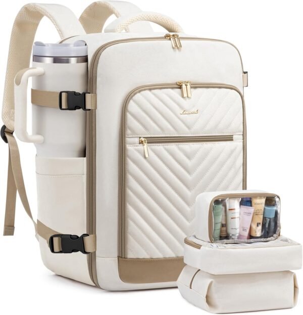 LOVEVOOK Travel Backpack For Women,40L Carry On Ba... - Image 2