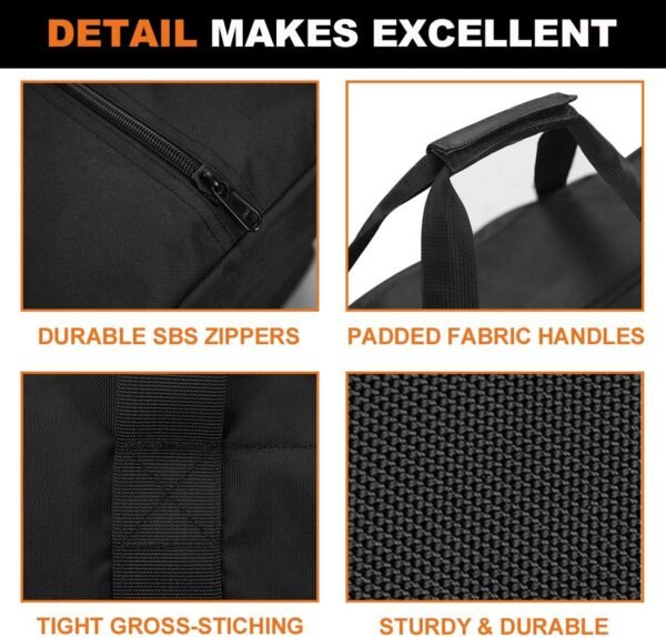 COOLBEBE 36" Sports Duffle Bag - 100L Large Travel... - Image 4