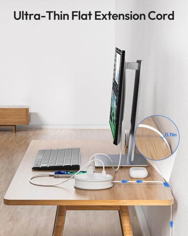 NTONPOWER Travel Power Strip, Travel Essentials, T... - Image 8