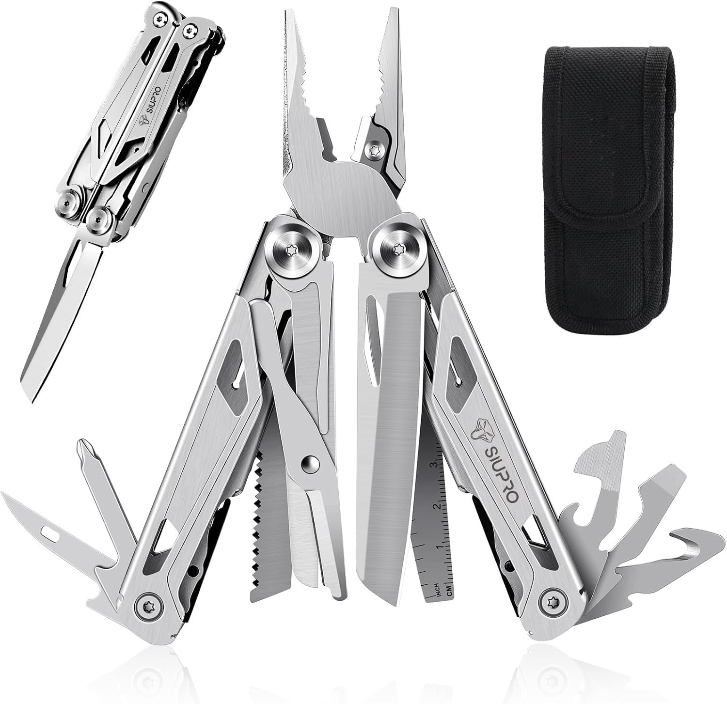 Multitool Pocket Knife for Men, Tactical Multi Too... - Image 2