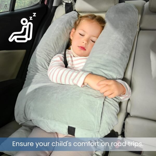 Travel Pillow Car Pillow for Kids, Car Sleeping Pi... - Image 4
