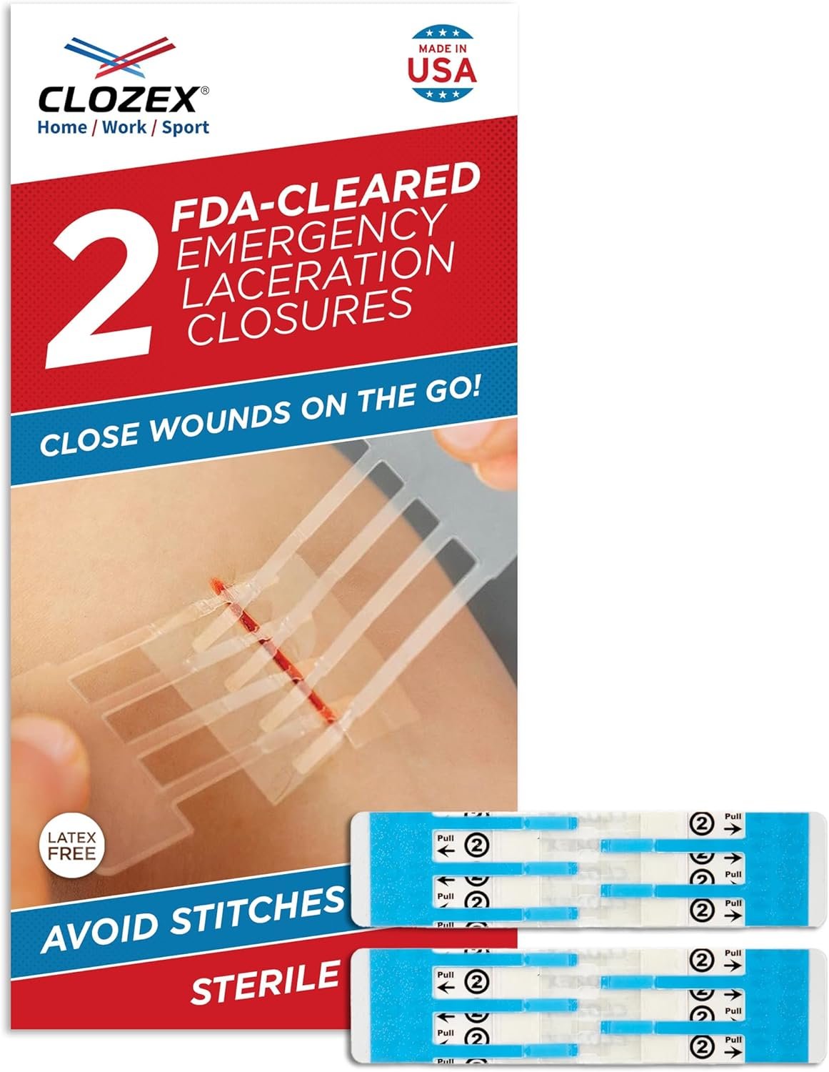 Clozex Emergency Laceration Closures - Repair Woun... - Image 2