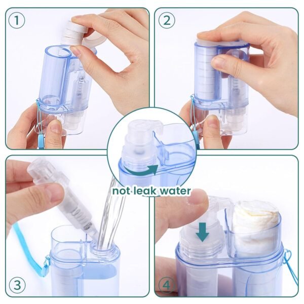 BigOtters Compressed Towels with Bottle, Disposabl... - Image 4