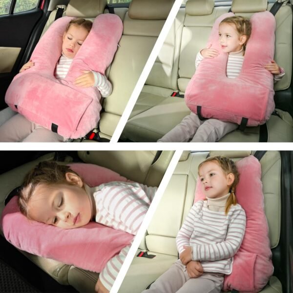 Travel Pillow Car Pillow for Kids, Car Sleeping Pi... - Image 7