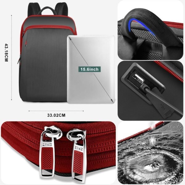 ZINZ Slim and Expandable 15 15.6 16 Inch Laptop Ba... - Image 5
