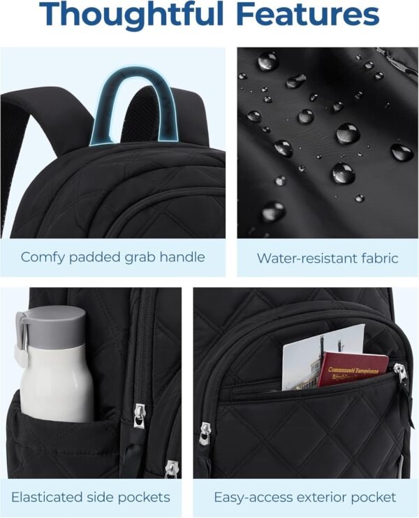 BAGSMART Travel Laptop Backpack, College Backpack ... - Image 8