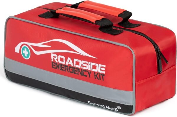 General Medi 127-Pieces Roadside Car Emergency Kit... - Image 2