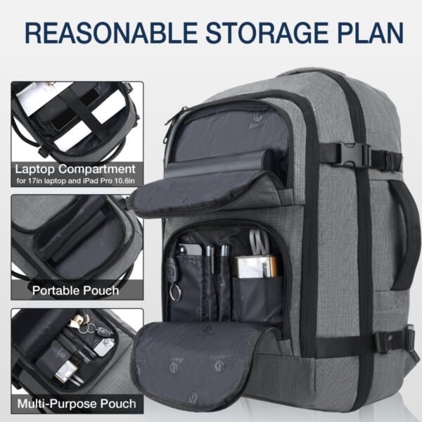 Dinictis Travel Backpack Carry on Flight Approved,... - Image 3