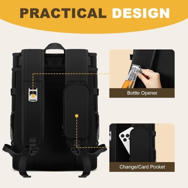 Cooler Backpack - 40 Cans Insulated Backpack Coole... - Image 7