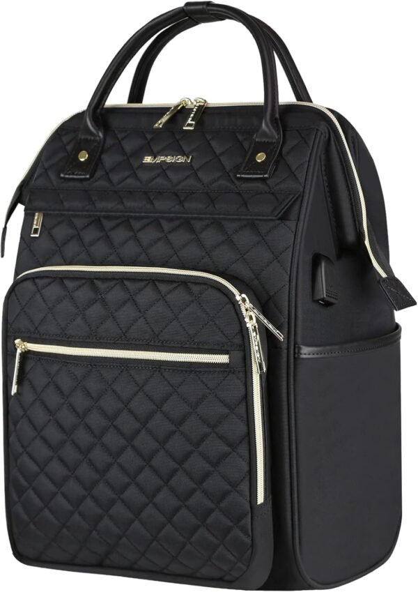 EMPSIGN 17 Inch Laptop Backpack for Women, Work Bu... - Image 2