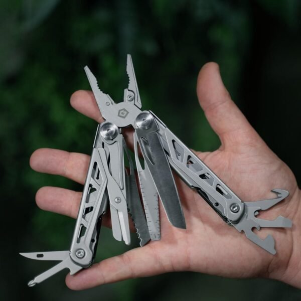 GRITR 13-in-1 Stainless Steel EDC Multitool w/Nylo... - Image 4