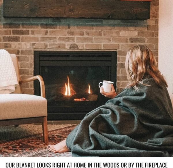 Arcturus Military Wool Blanket - Warm, Thick, Wash... - Image 8