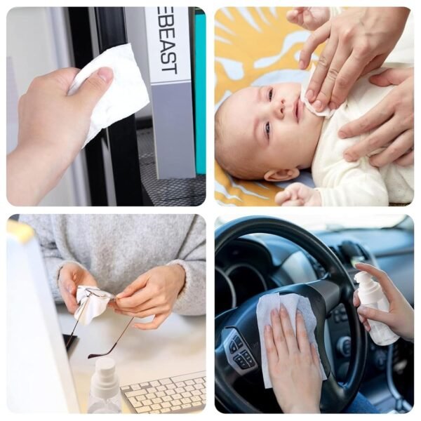 MCPINKY 580PCS Compressed Towels, Bulk Disposable ... - Image 8
