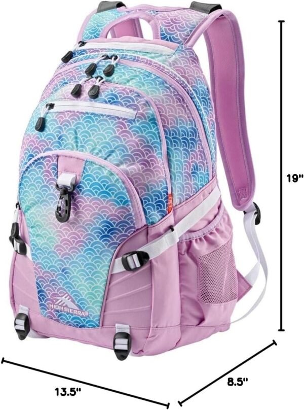High Sierra Loop Backpack, Travel, or Work Bookbag... - Image 6
