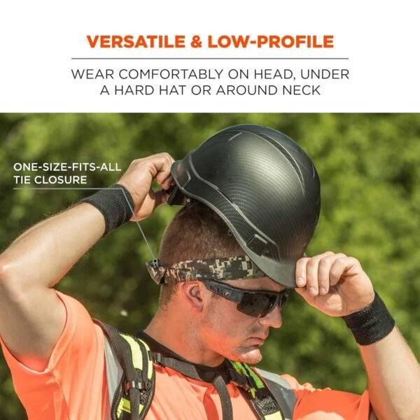 Ergodyne Chill Its 6700CT Cooling Bandana, Lined w... - Image 5