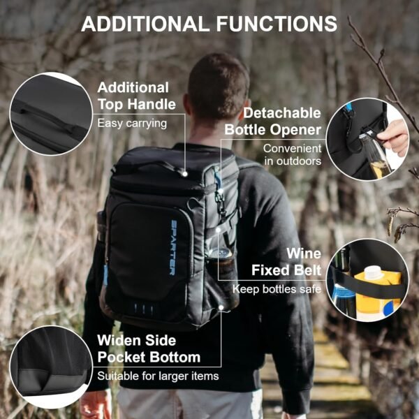Backpack Cooler Insulated Leak Proof 30/45 Cans, 2... - Image 7
