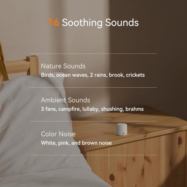 Dreamegg Portable White Noise Machine - Travel Sou... - Image 5