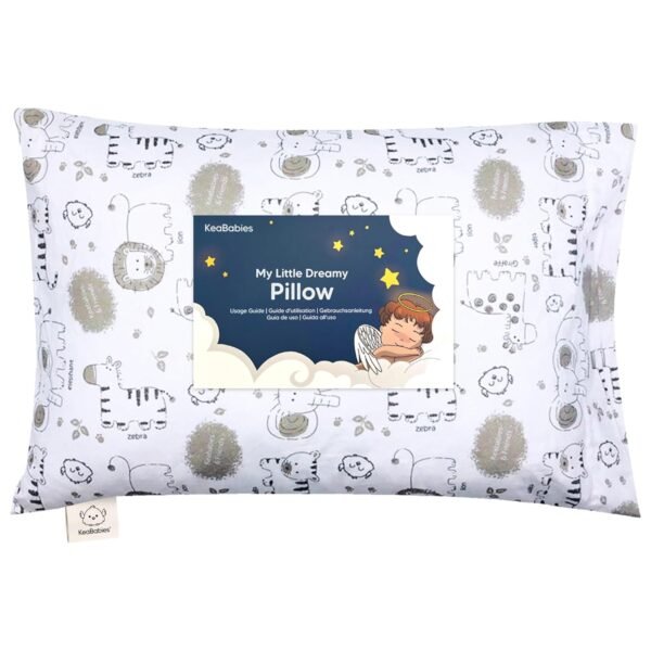 Toddler Pillow with Pillowcase - 13x18 My Little D... - Image 2
