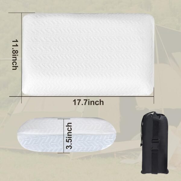 Vekkia Travel Pillow, Camping Pillow with Washable... - Image 8