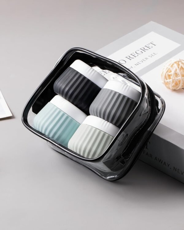 Travel Containers for Toiletries 4 Pack, TSA Appro... - Image 6