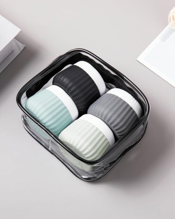 Travel Containers for Toiletries 4 Pack, TSA Appro... - Image 10