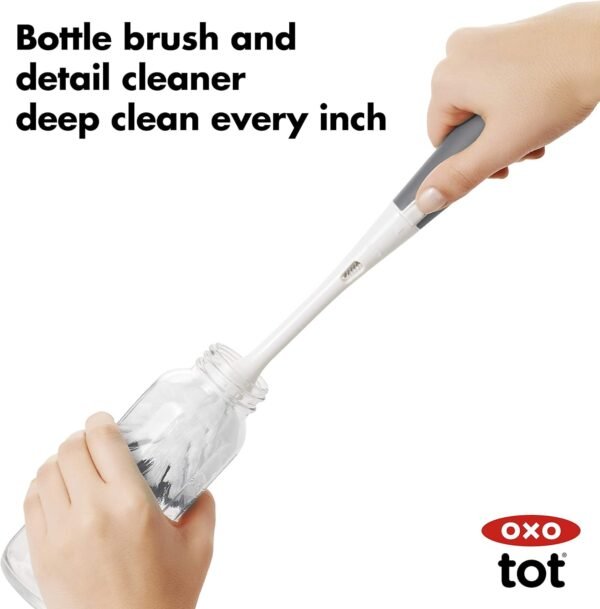 OXO Tot Travel Size Drying Rack with Bottle Brush-... - Image 5