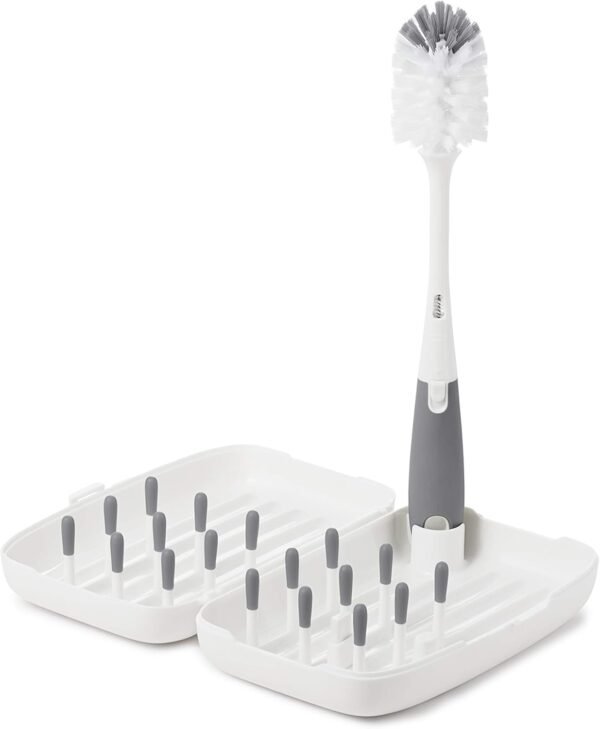 OXO Tot Travel Size Drying Rack with Bottle Brush-... - Image 2