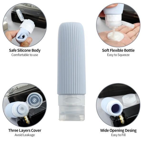 16 Pack Travel Bottles Set, TSA Approved Leak Proo... - Image 10