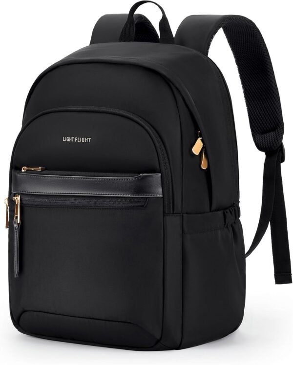 LIGHT FLIGHT Travel Backpack for Women, 15.6 Inch ... - Image 2