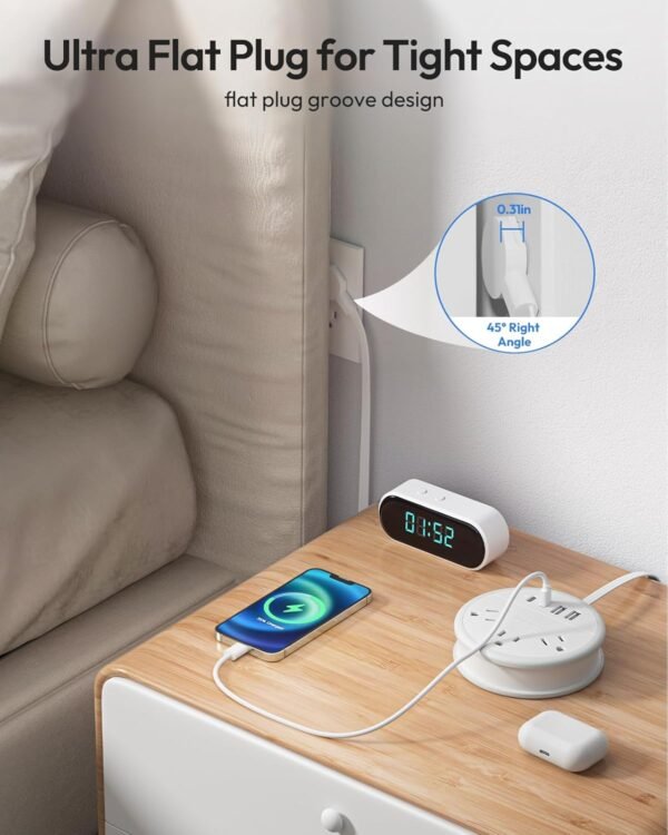 NTONPOWER Travel Power Strip, Travel Essentials, T... - Image 7