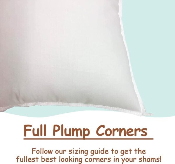 Pillowflex Synthetic Down Pillow Insert - 12x16 Do... - Image 9
