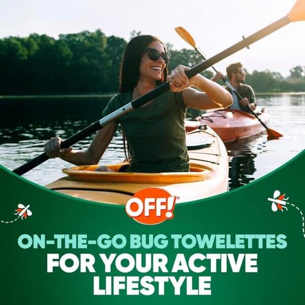 OFF! Deep Woods Mosquito and Insect Repellent Wipe... - Image 7