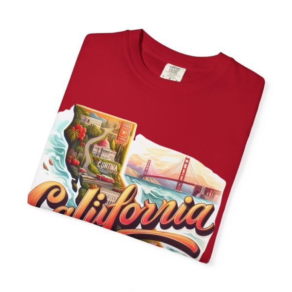 California Graphic Unisex T-Shirt, Vintage California Tee, Casual Streetwear, Beachwear, Gifts for Travelers - Image 87