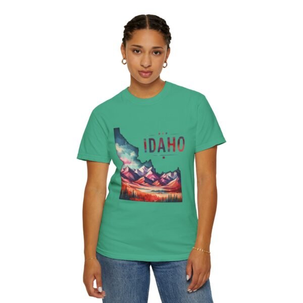 Idaho Graphic Tee, Unisex T-Shirt for Nature Lovers, Great for Travel, Gift for Idaho Residents, Hiking Gear, Outdoor Apparel - Image 34