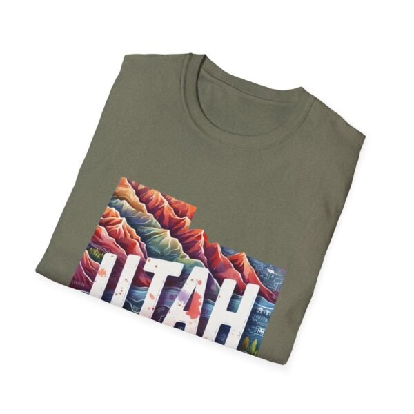 Utah Adventure T-Shirt, Unisex Softstyle Tee, Vintage Nature Shirt, Travel Gift, Summer Attire, Outdoor Lover Apparel - Image 36
