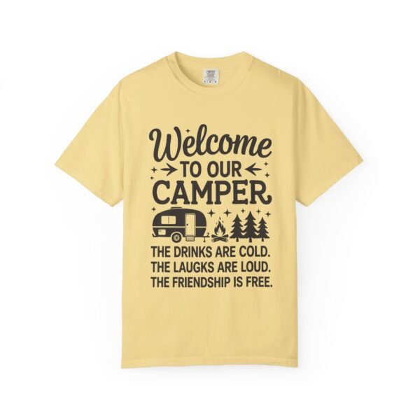 Welcome to Our Camper T-shirt, Casual Camping Tee, Unisex Outdoor Apparel, Gift for Campers, Funny Travel Shirt, Summer Adventure Top - Image 31