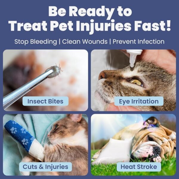 Dog First Aid Kit for Hiking & Travel - Vet Approv... - Image 5